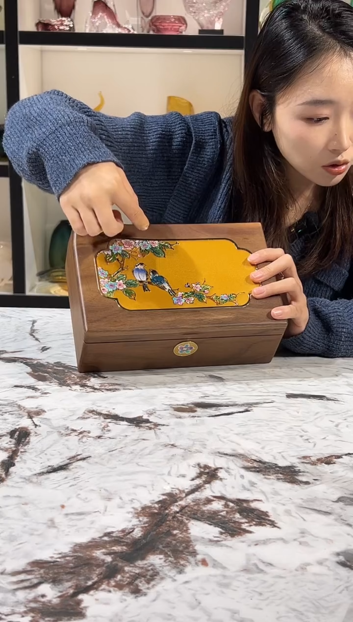 喜上枝头首饰盒收纳