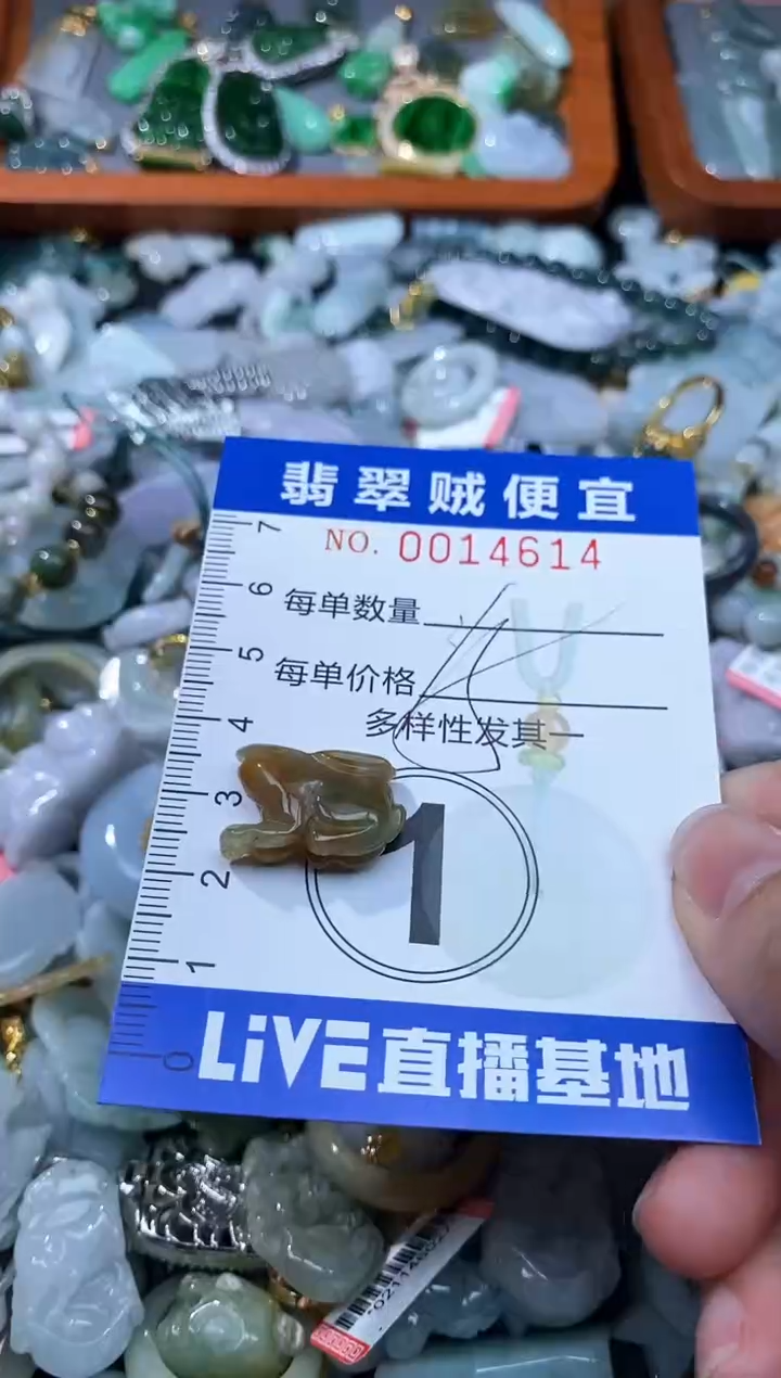 翡翠未镶嵌颈饰B闪购0014614