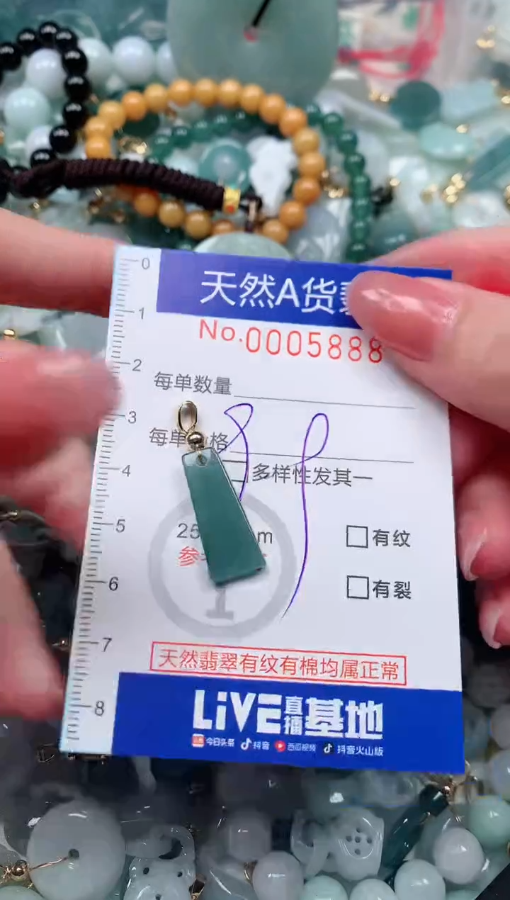 【闪购商品】翡翠颈饰未镶嵌00005888