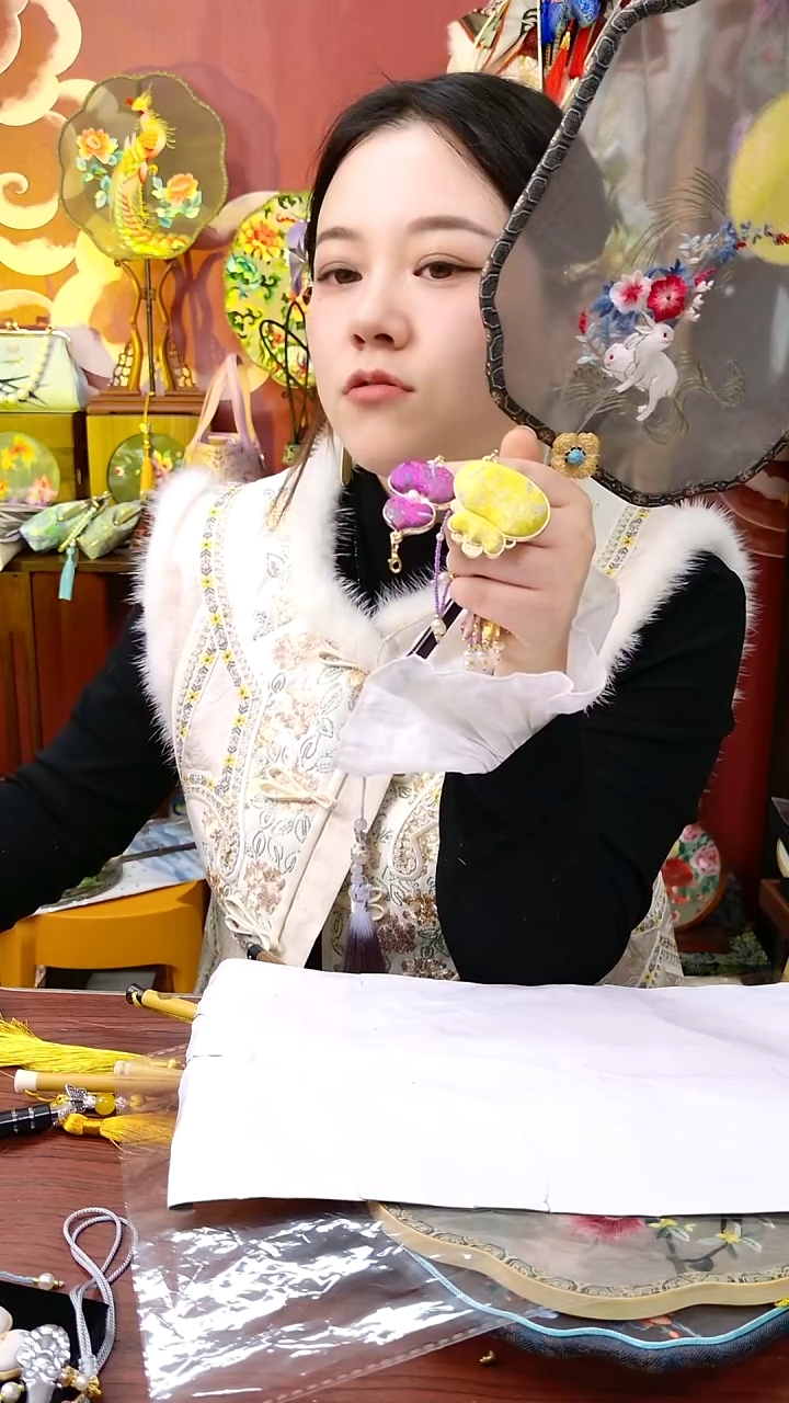 纯铜合金琉璃非遗首饰