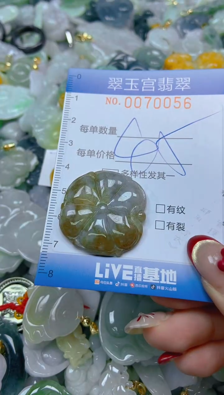 【闪购商品】翡翠颈饰未镶嵌闪购0070056