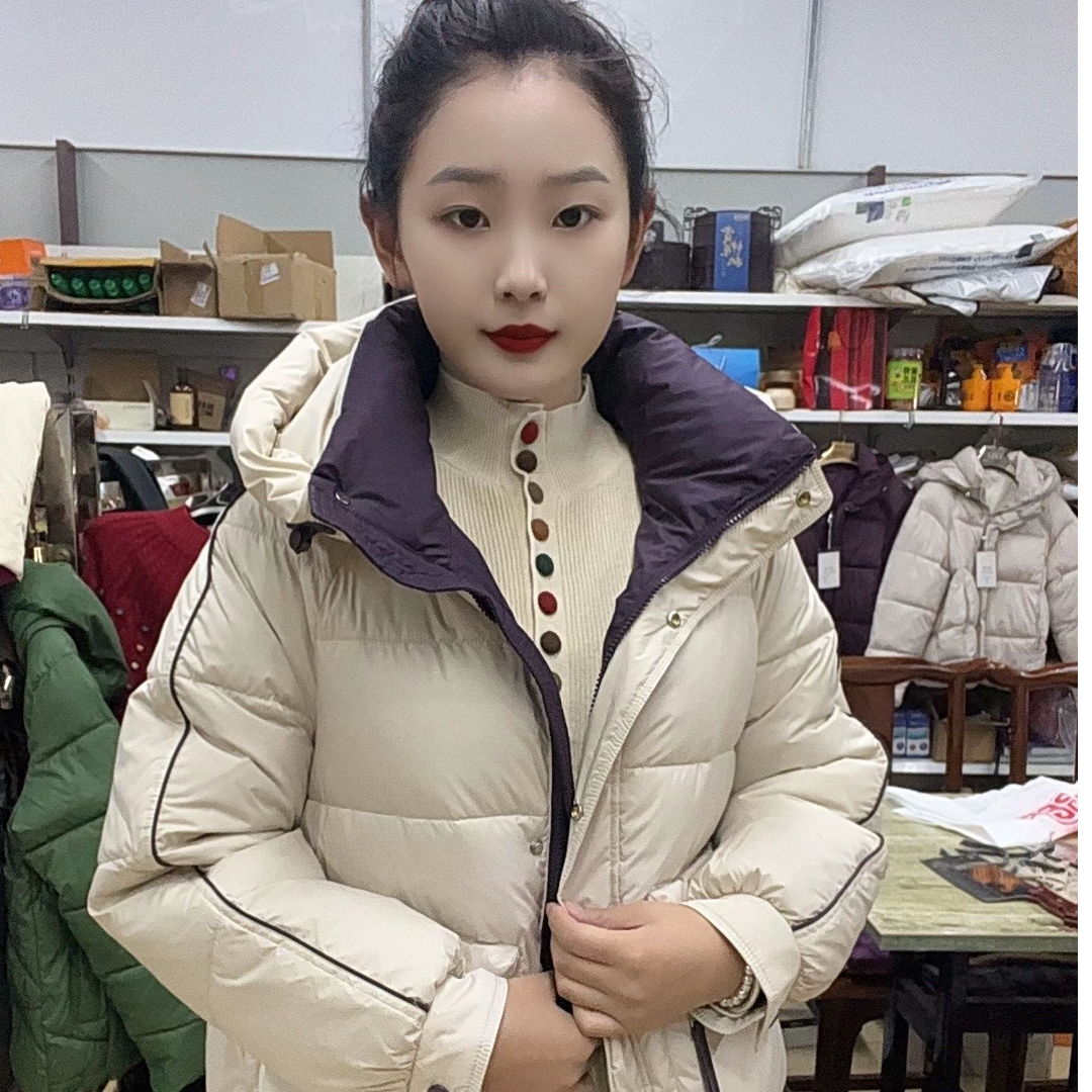 娟姐专属 新款连帽小 羽817