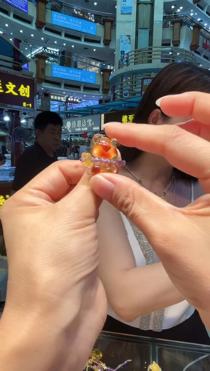 未镶嵌琥珀戒指【多样性发一】