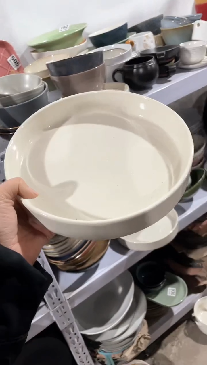 【闪购商品】碗微瑕（1件套）米色深盘