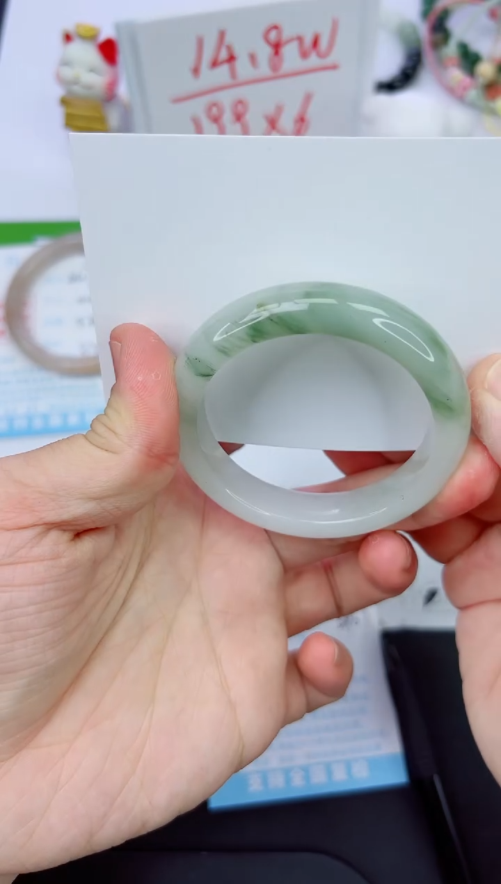 【闪购商品】石英质玉手镯未镶嵌448-50.3