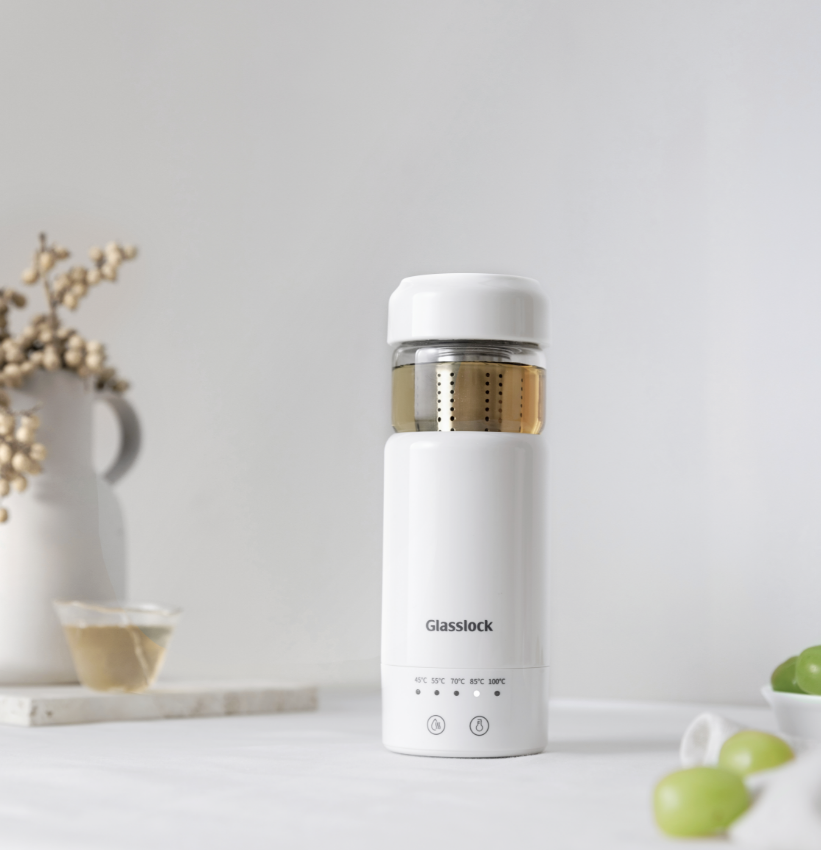 GLASSLOCK盖朗【礼盒装】便携即热饮水机迷你可折叠收纳出差旅行家