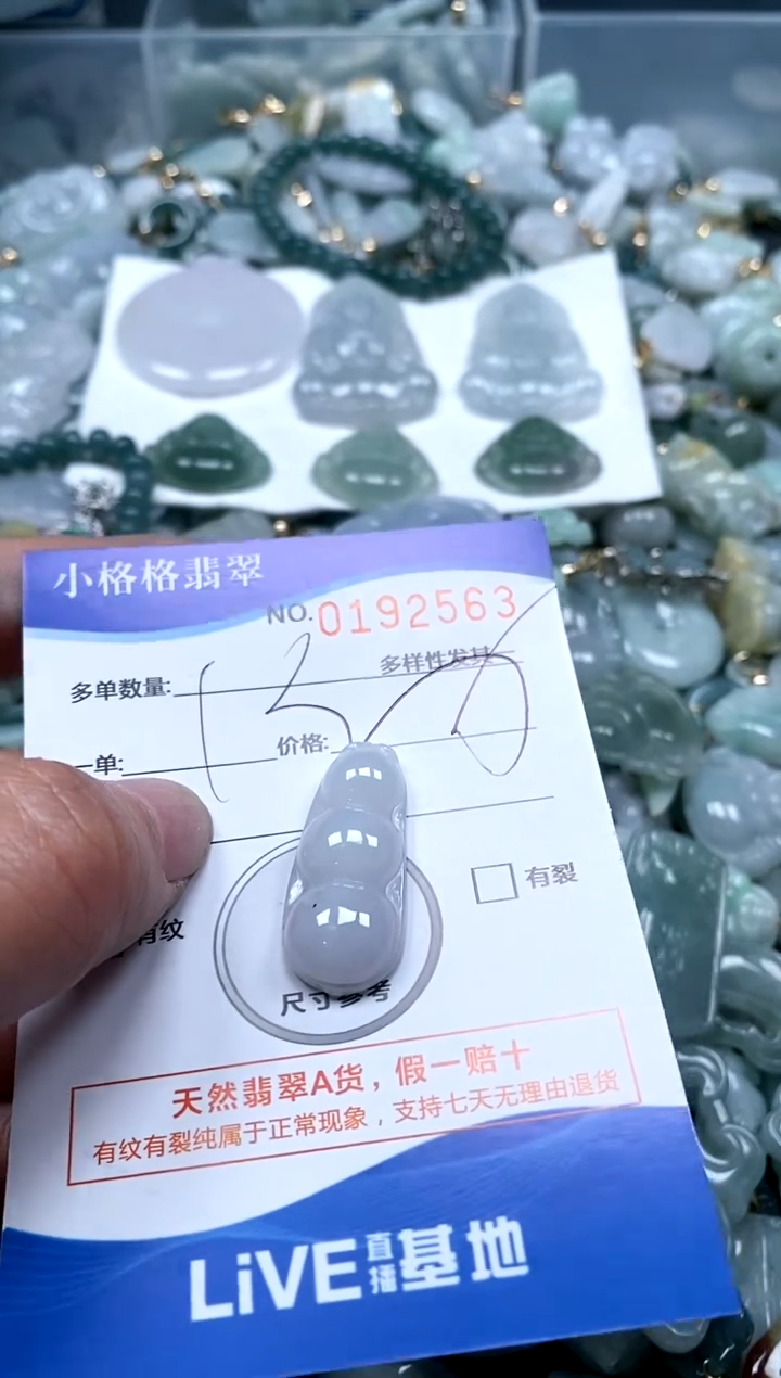 【闪购商品】翡翠颈饰未镶嵌闪购商品0192563