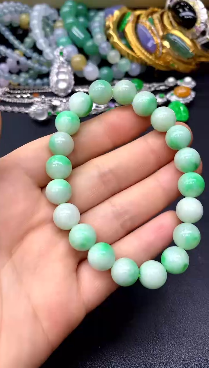 未镶嵌手链翡翠165-中国好珍宝