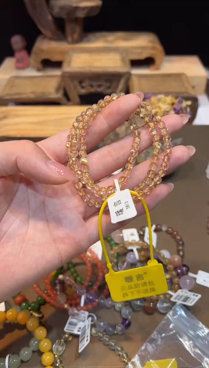 水晶手链未镶嵌手饰@@5813