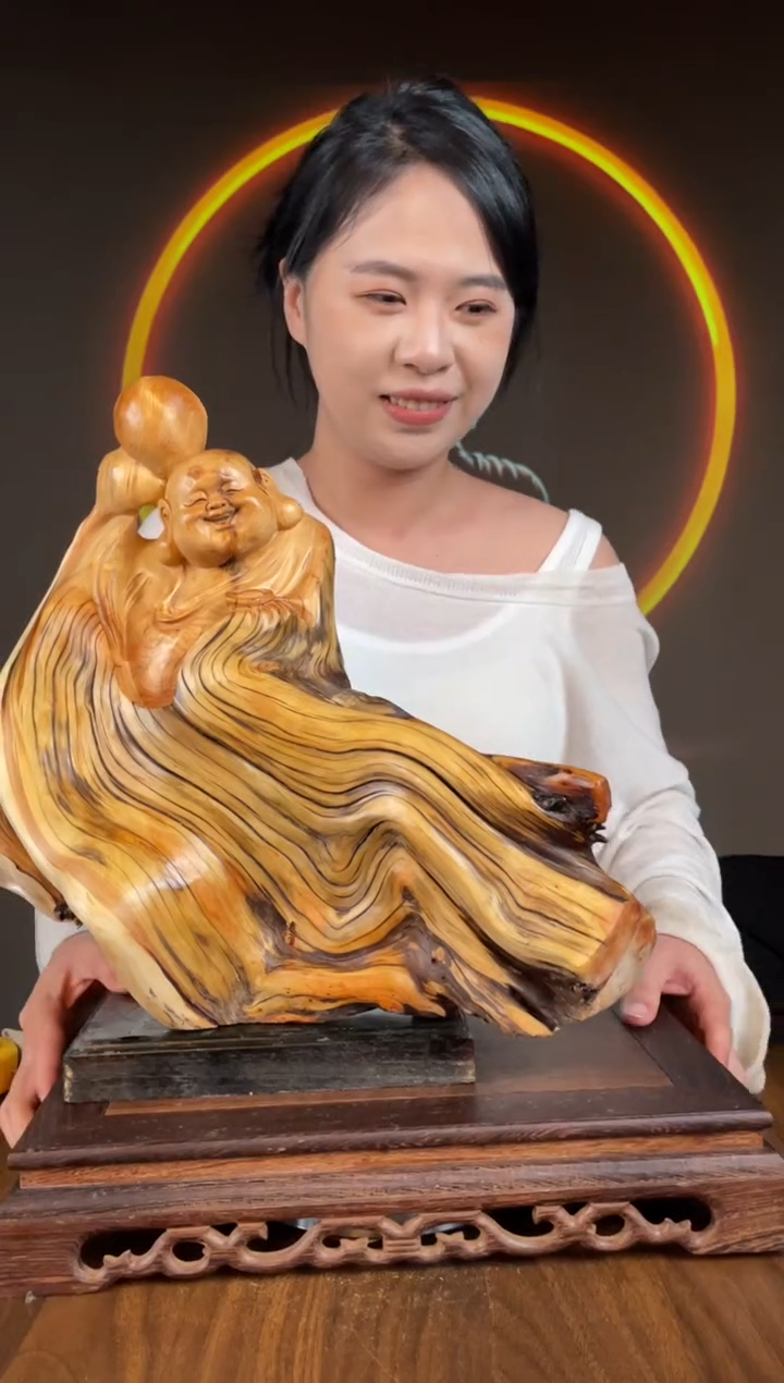 【闪购商品】香榧木手工摆件,先抢先得!