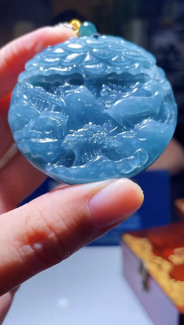 【闪购商品】翡翠颈饰未镶嵌M-@@QJZC020835多样性发一