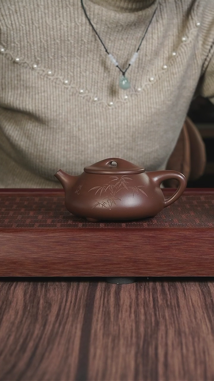 【闪购商品】紫砂茶壶一比一 复刻 景舟石瓢