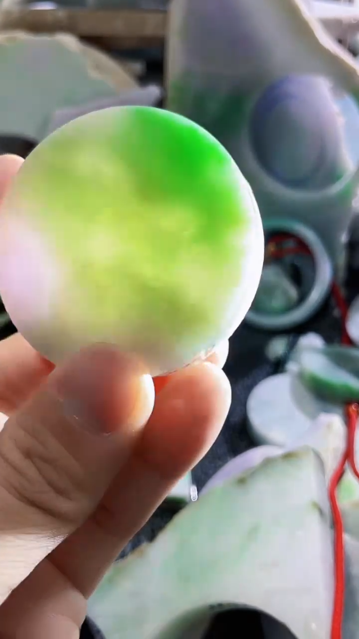 裸石翡翠天然货翡翠板料