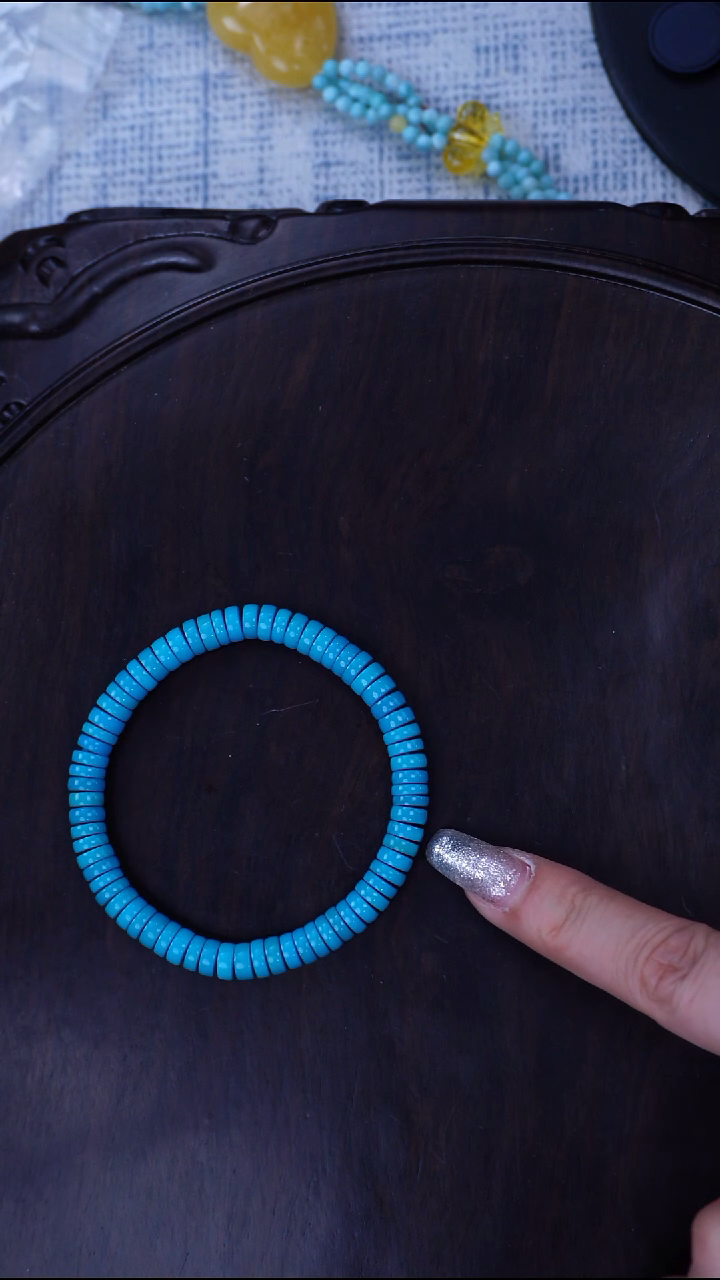 未镶嵌绿松石手链12.27日 多样性发一