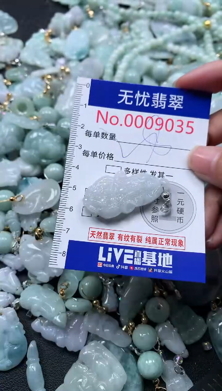 颈饰未镶嵌翡翠9035