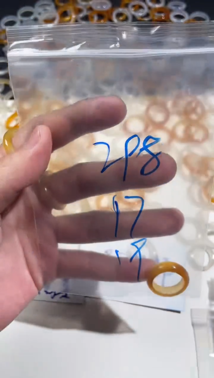 【闪购商品】玛瑙/玉髓戒指未镶嵌298