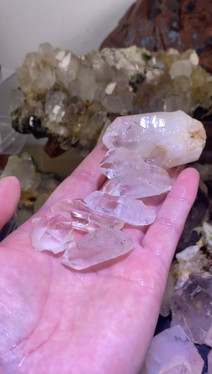 未镶嵌珠宝半成品水晶47号7颗