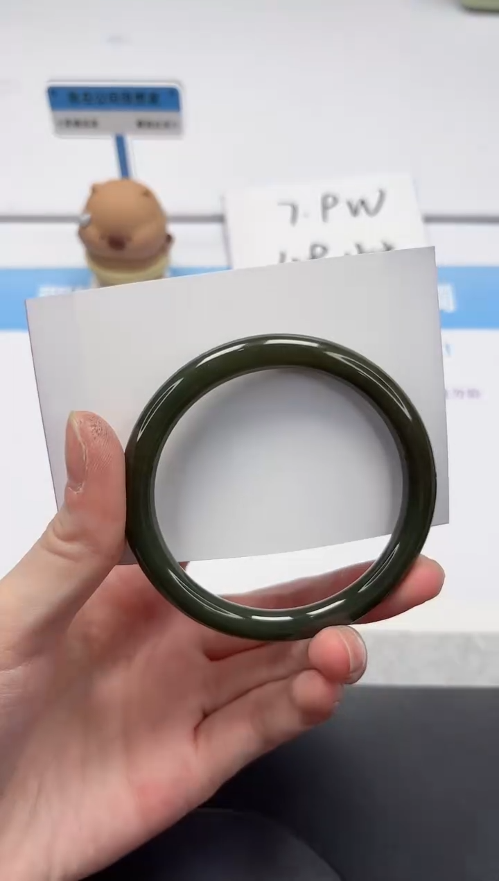 【闪购商品】和田玉手镯未镶嵌V204-57