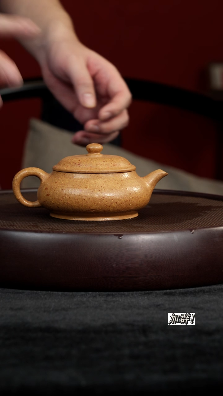 茶壶紫砂八目粗砂葵黄段明炉