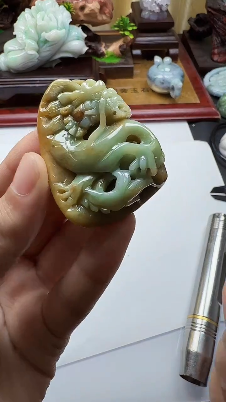 吊坠(不含链)未镶嵌翡翠1