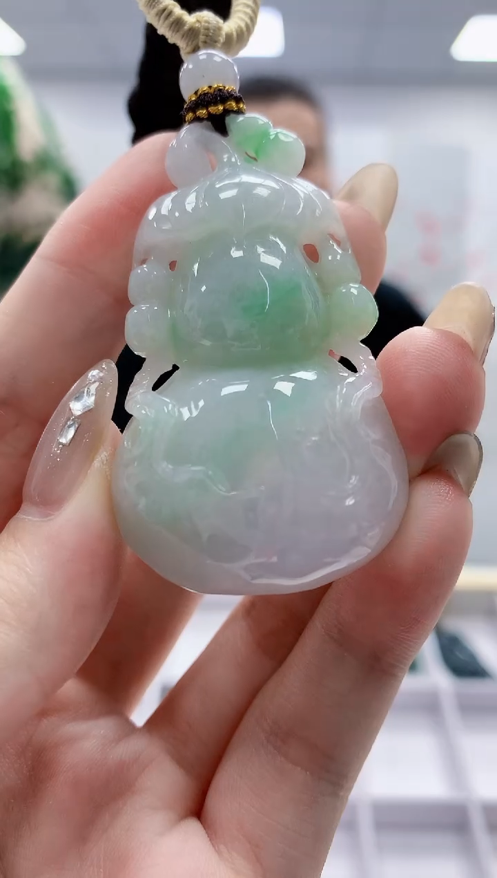 未镶嵌定制翡翠4898jw-毛货挂件101
