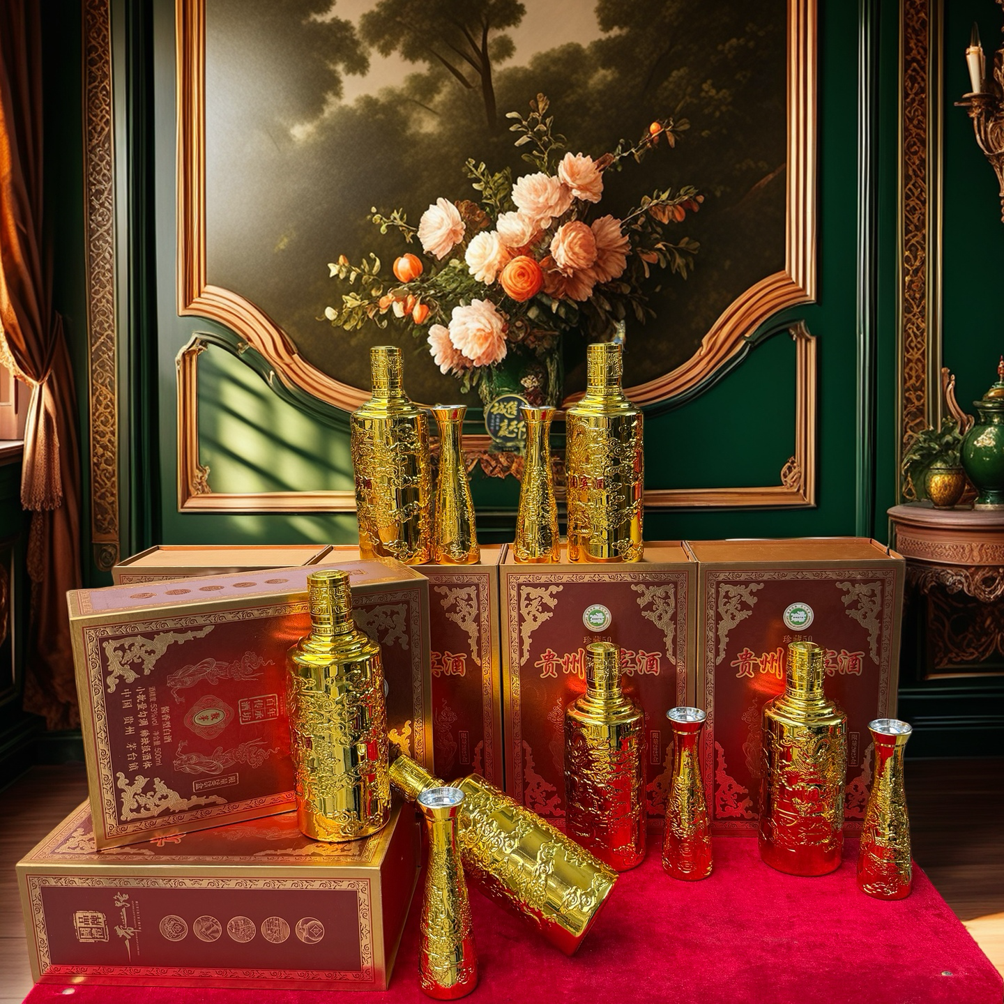 文公台贵州国宾酒 珍藏N50 纯粮酿造53°酱香型白酒53度