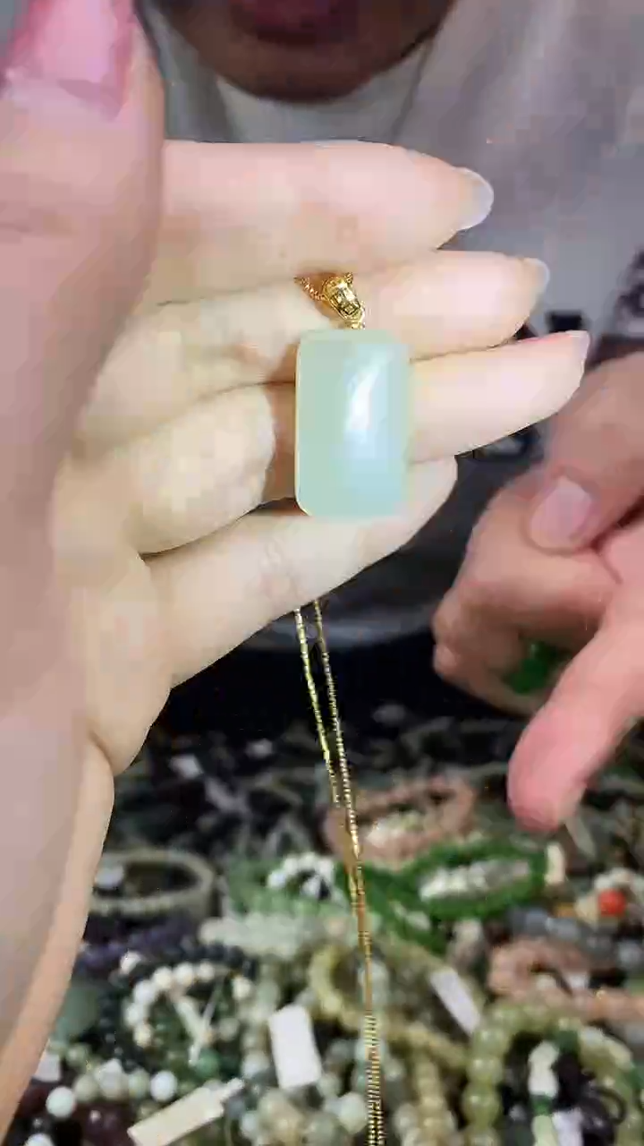 颈饰未镶嵌和田玉多样性发货，拍一发一