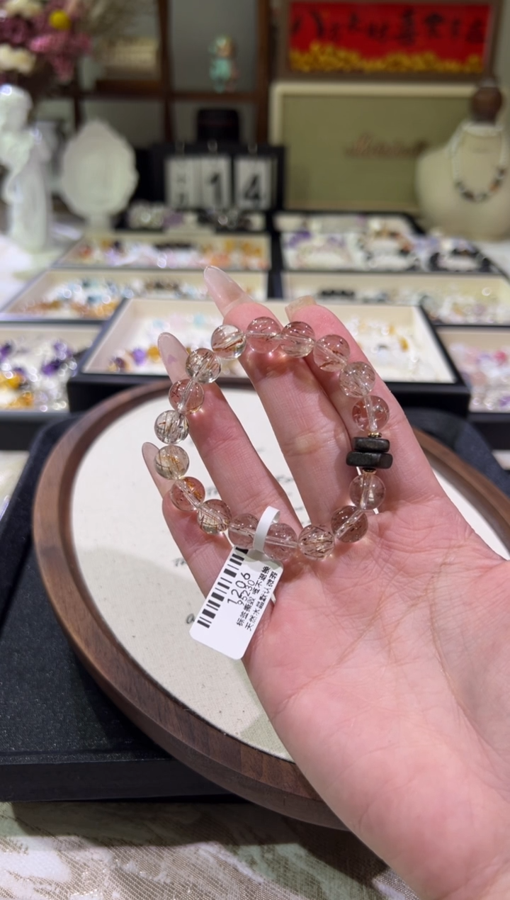 合金手链水晶你****辰天然水晶 多样性发其一      