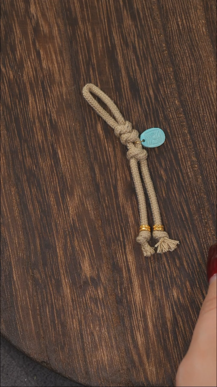 【闪购商品】绿松石挂饰18K金镶嵌1