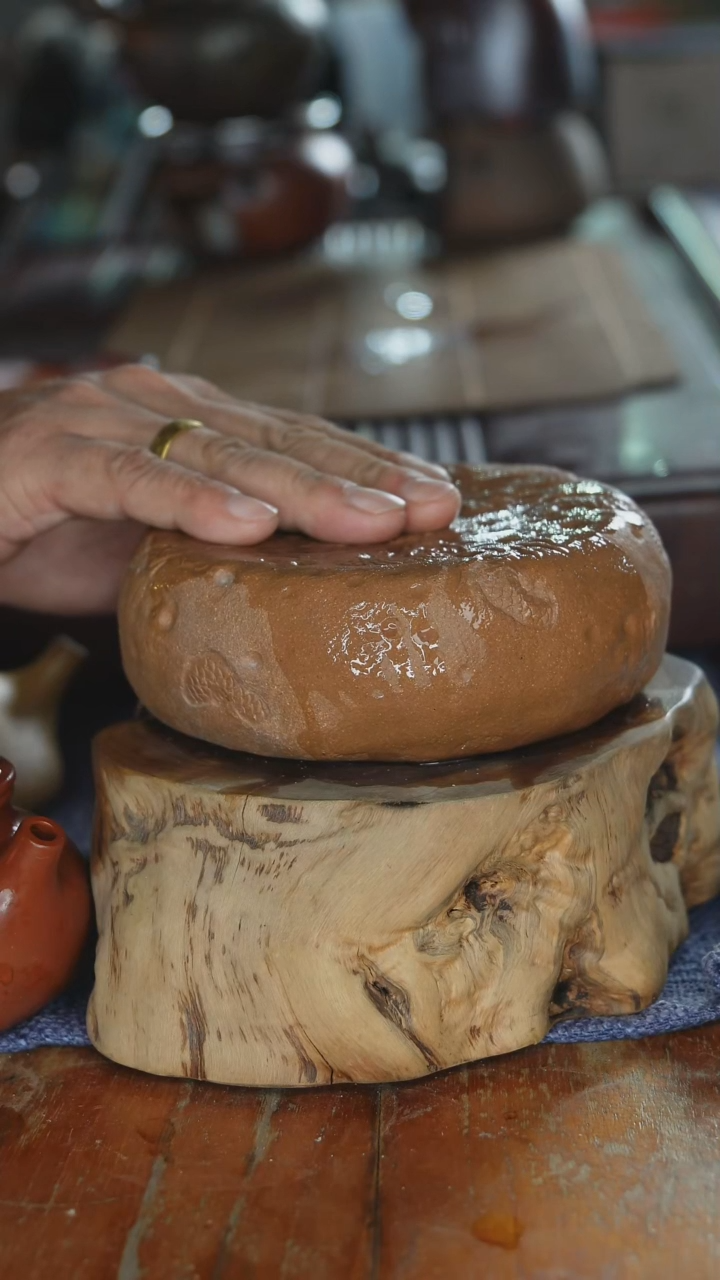 茶杯紫砂国超紫砂柴烧茶具