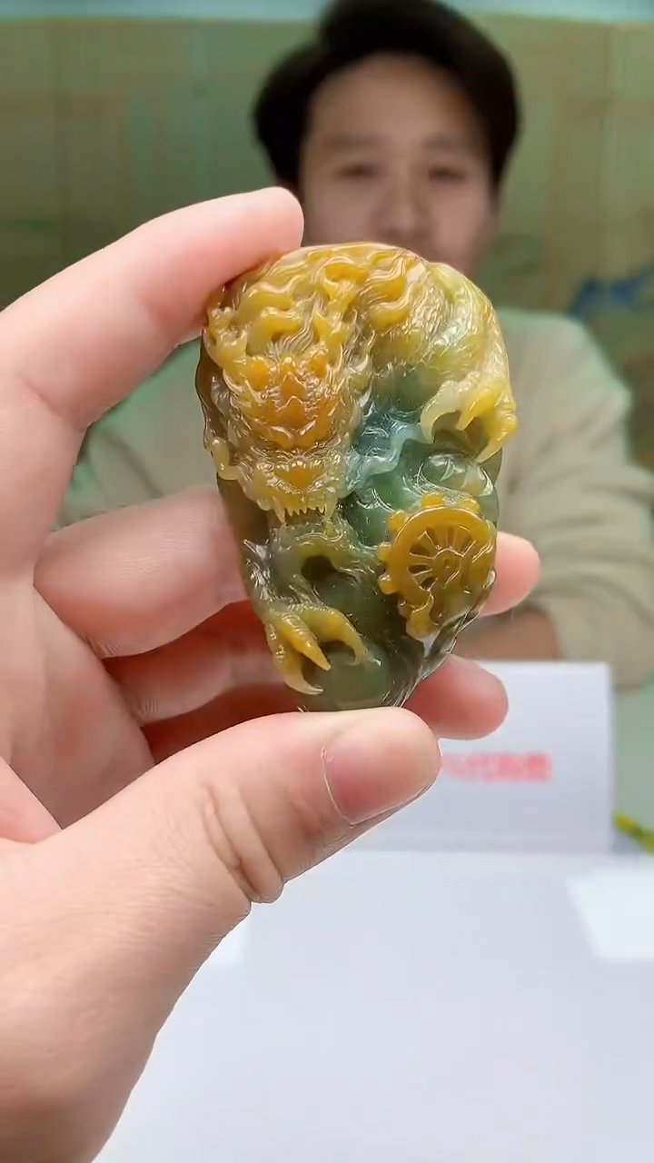 【闪购商品】定制翡翠未镶嵌1502ty-毛货挂件132