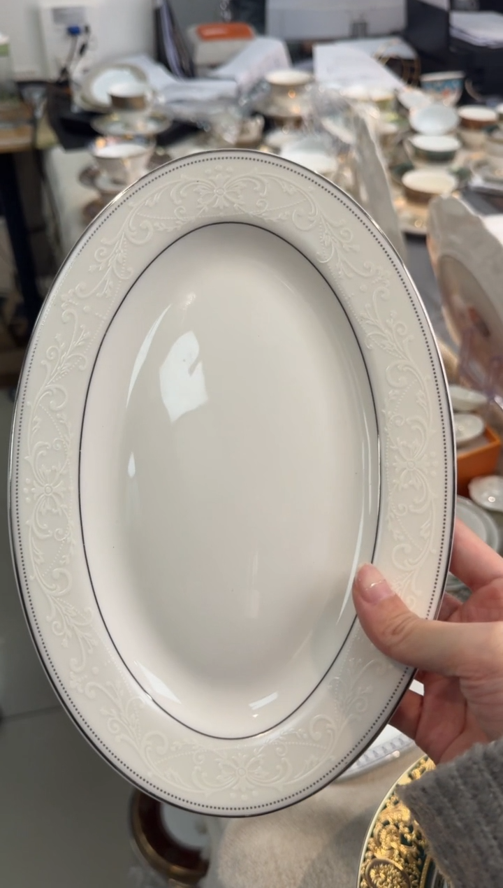 【闪购商品】瓷片9英寸鱼盘福利款