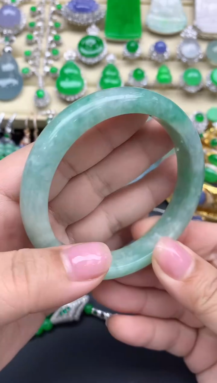 【闪购商品】翡翠手镯未镶嵌33-中国好珍宝