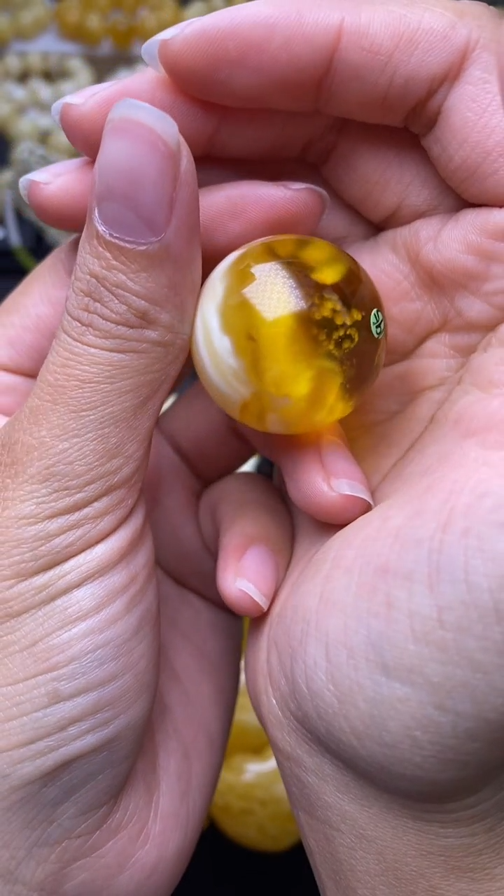 裸石蜜蜡未镶嵌好*凉葵.96