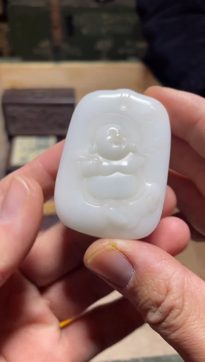 【闪购商品】白弥勒佛1件