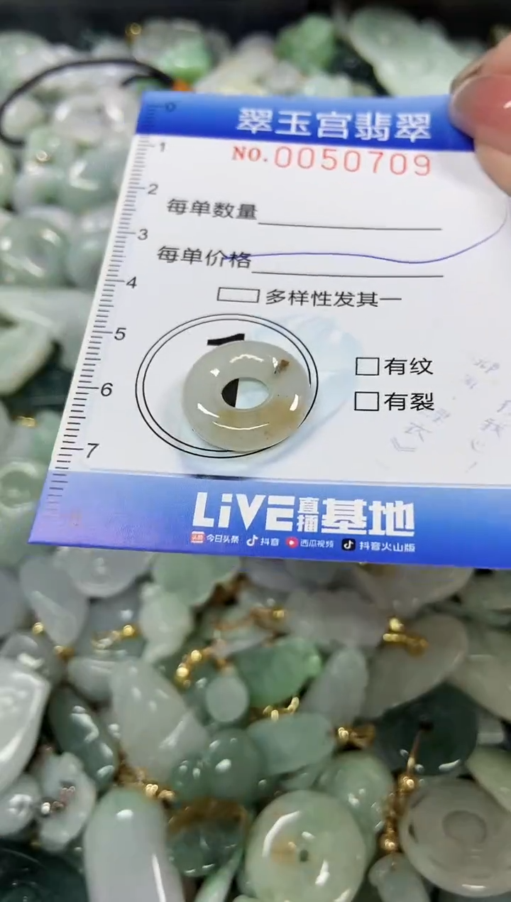 【闪购商品】翡翠颈饰未镶嵌闪购0050709