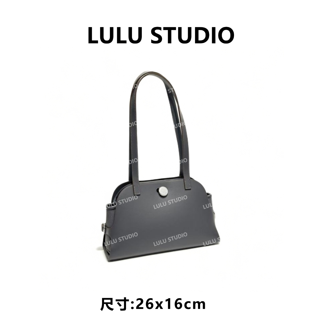 【RAIN.CUN】XKY-7310-灰色气质时尚百搭简约斜跨轻奢女包
