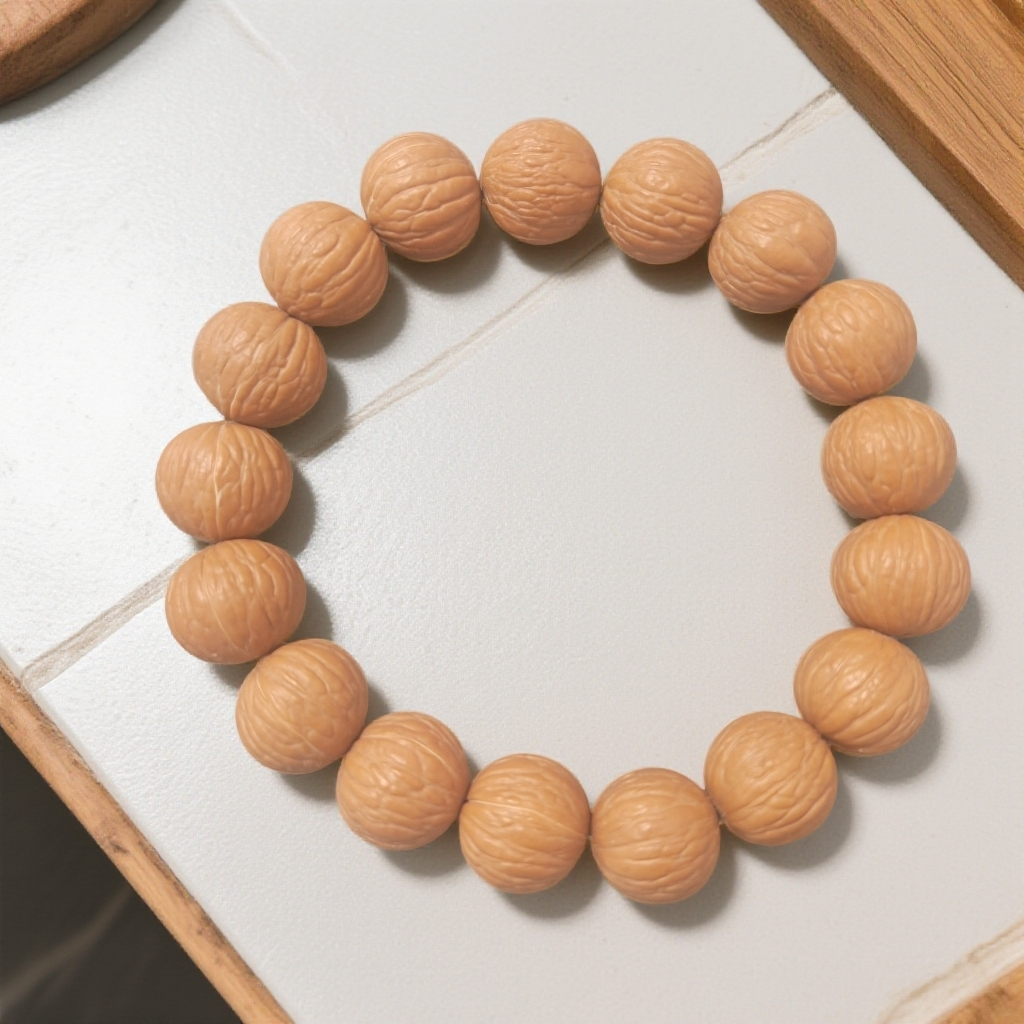 天然精工无修猴头核桃文玩凤羽土豪男女单圈盘玩文玩手串