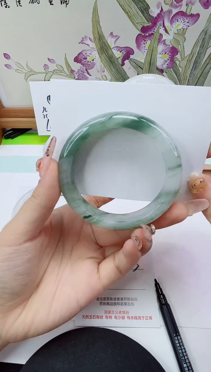 未镶嵌手镯石英岩玉281-56/57