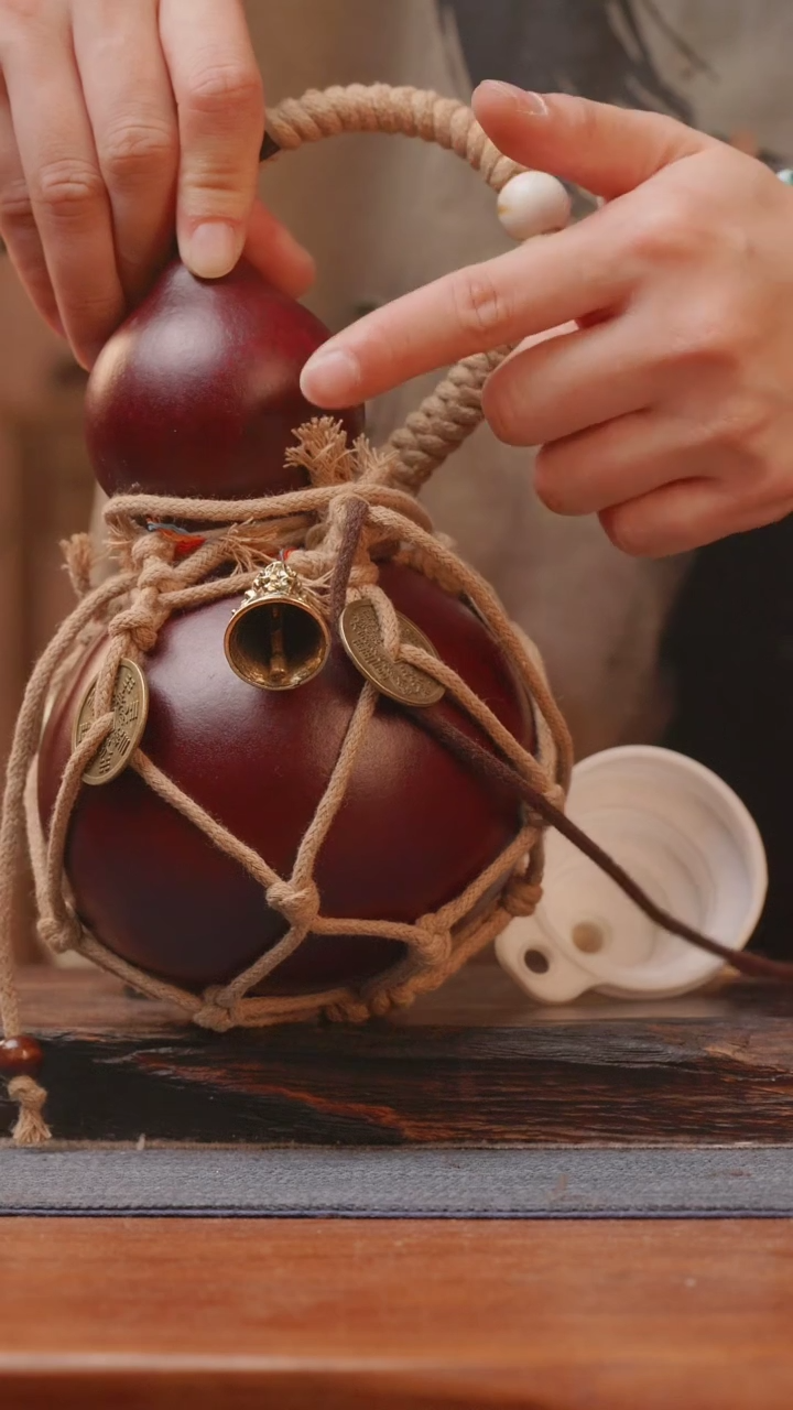 【闪购商品】388号精品大漆葫芦防腐防渗装饮料水茶酒