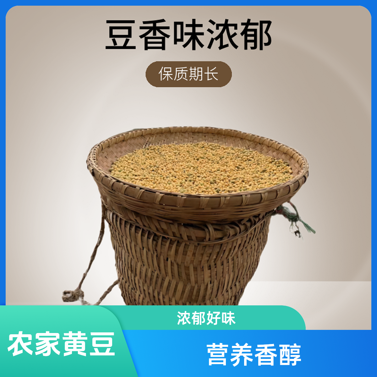 农家自产干黄豆豆浆专用浓郁香醇营养健康