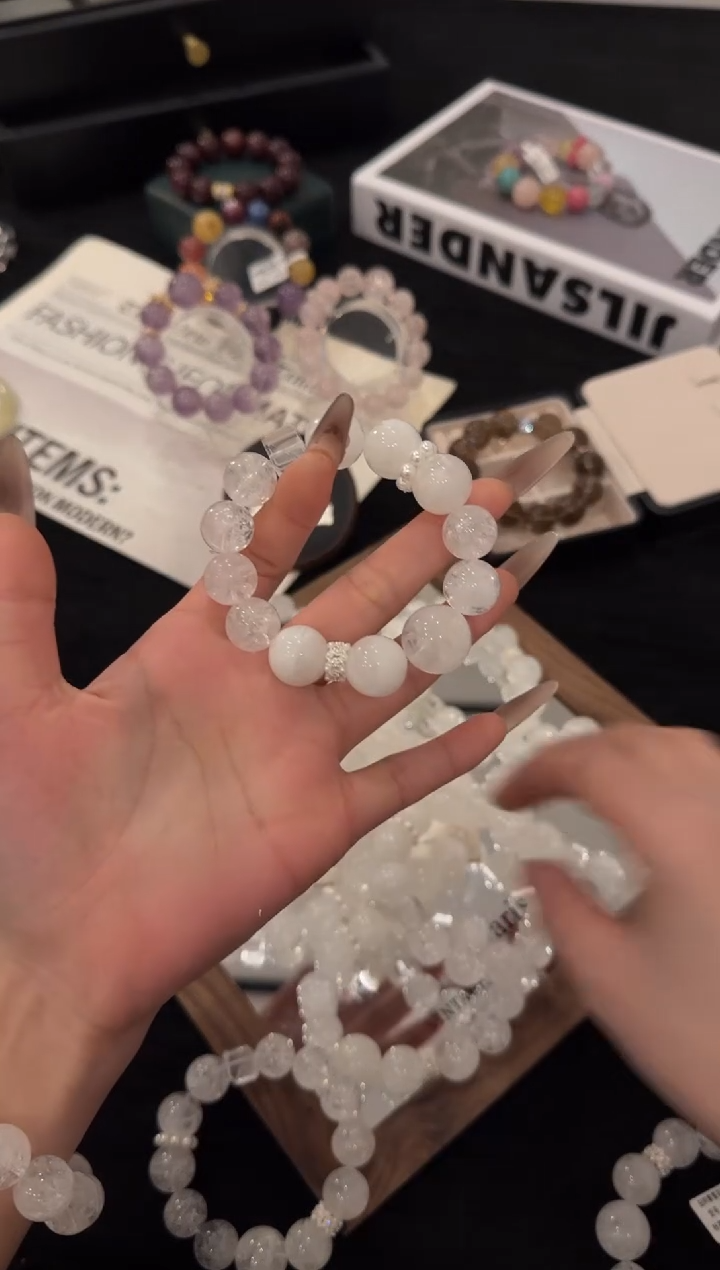 未镶嵌手链水晶雪幽灵x3538