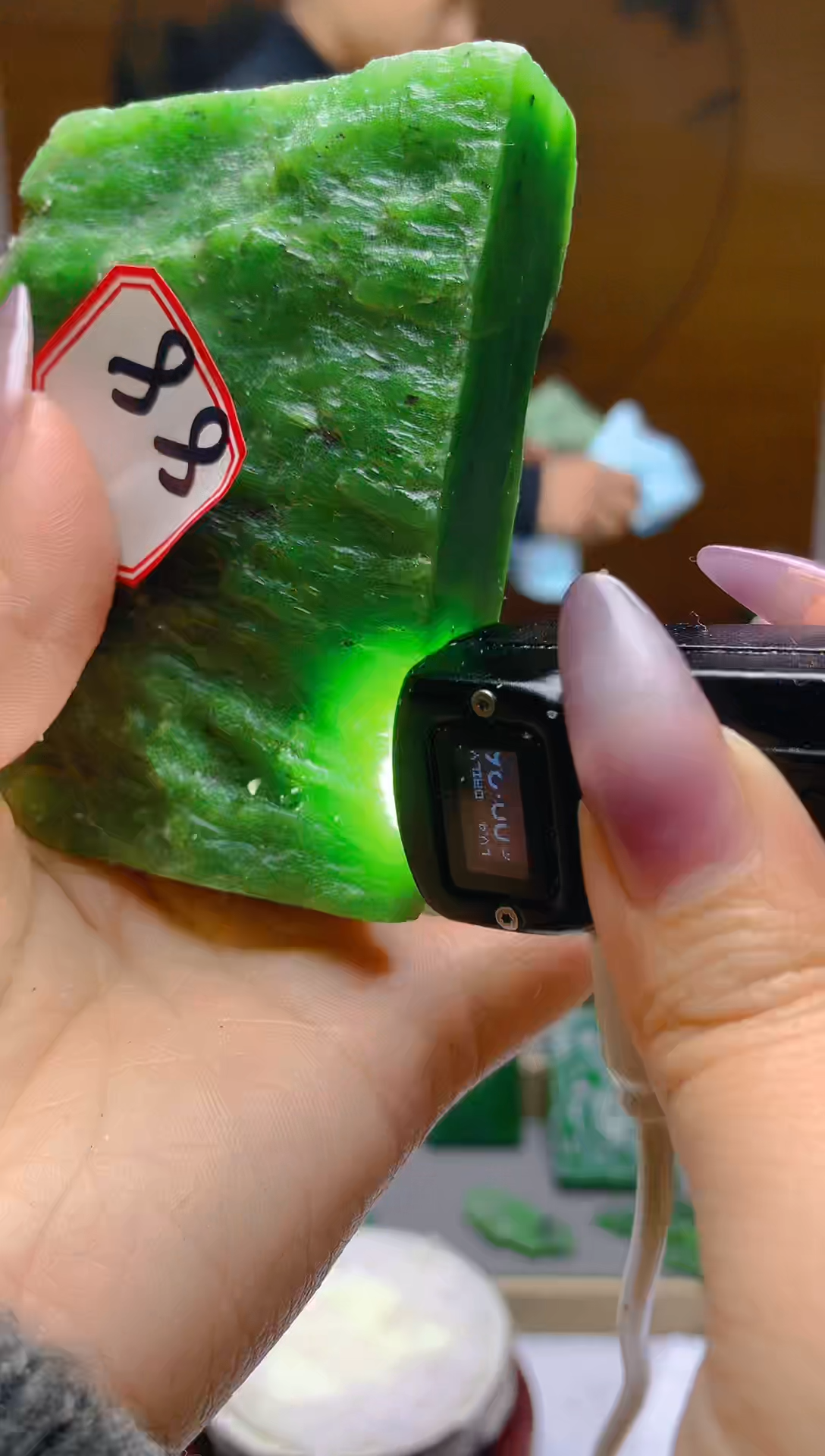 【闪购商品】和田玉（碧玉）珠宝半成品未镶嵌1