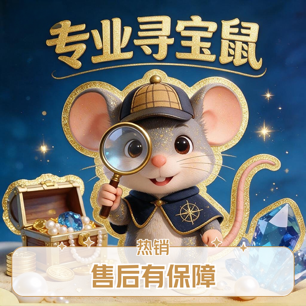 【88出海洋之泪】三角洲寻宝鼠周边寻非洲之心海洋之泪创意贴纸装饰