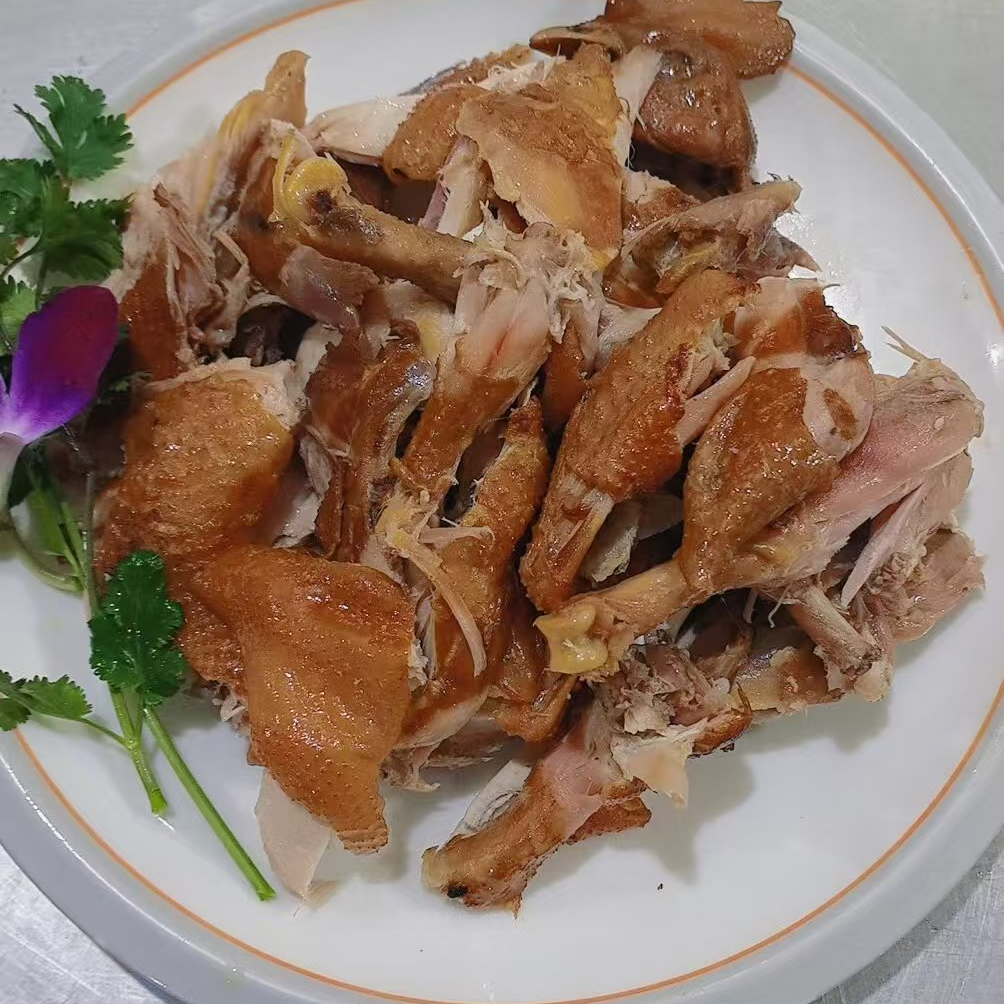 古法熏鸡老母鸡单只750g左右两只不低于三斤