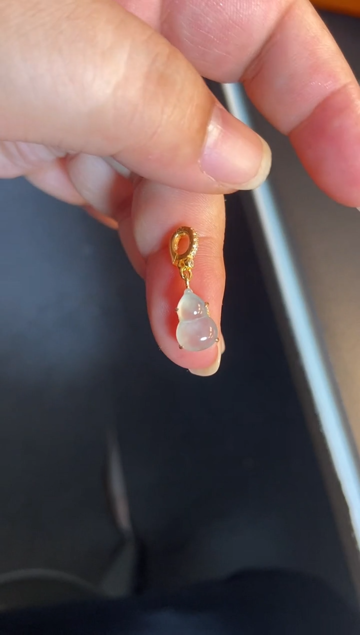 吊坠(不含链)银S925镶嵌翡翠1
