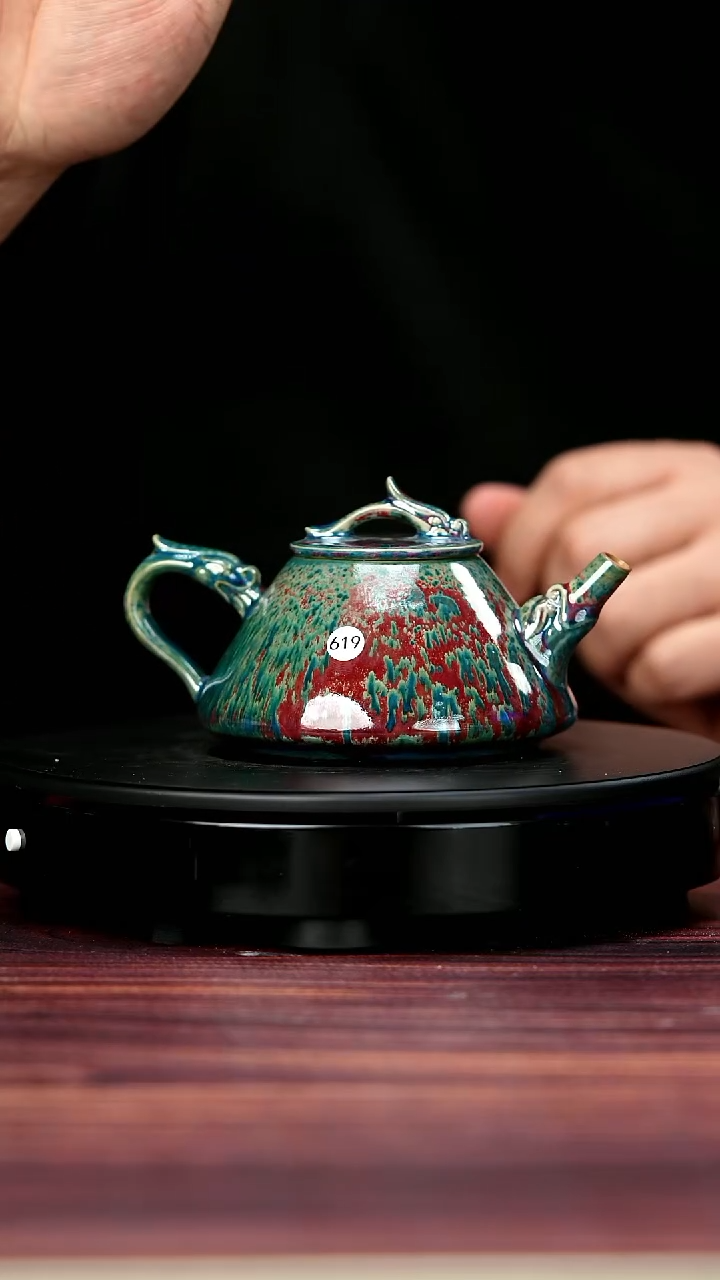 其他619#于大鹏一级品原矿钧瓷龙吟壶