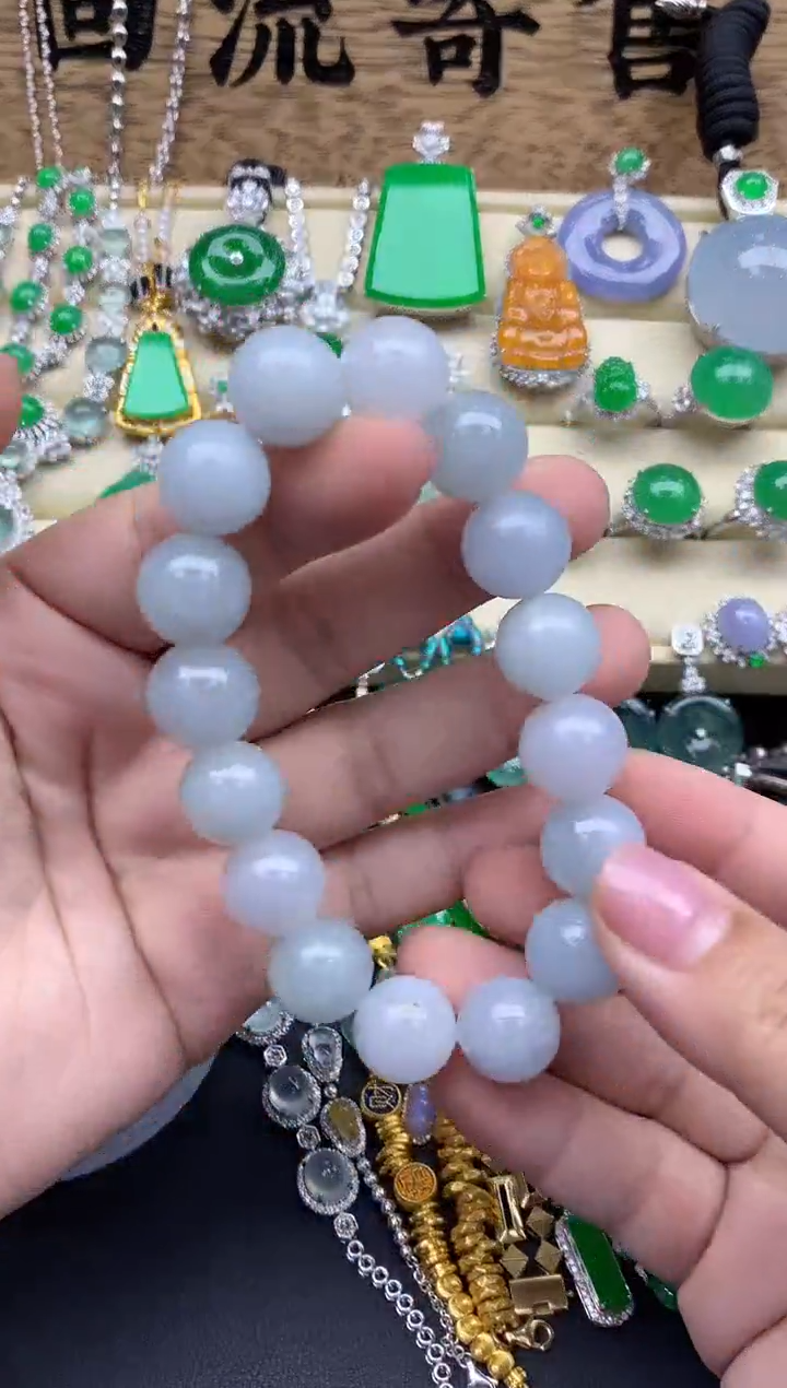 【闪购商品】翡翠手串未镶嵌63-中国好珍宝