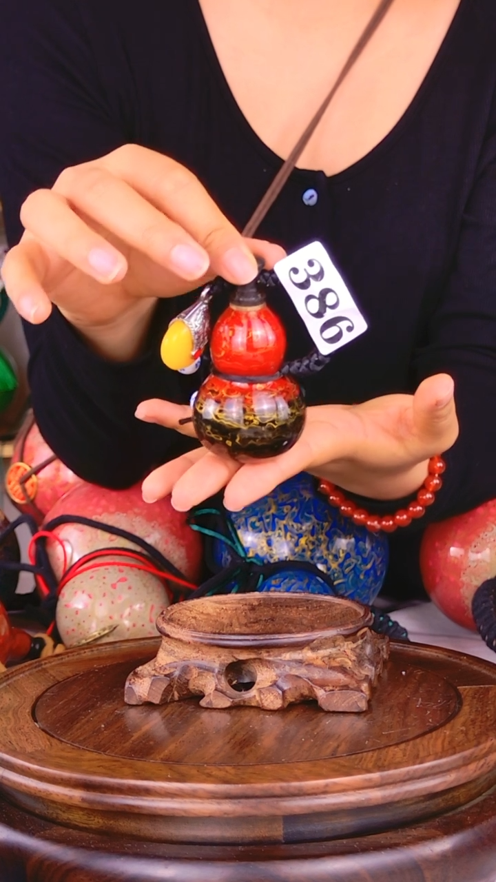 386大漆酒葫芦一物一拍 真葫芦真大漆