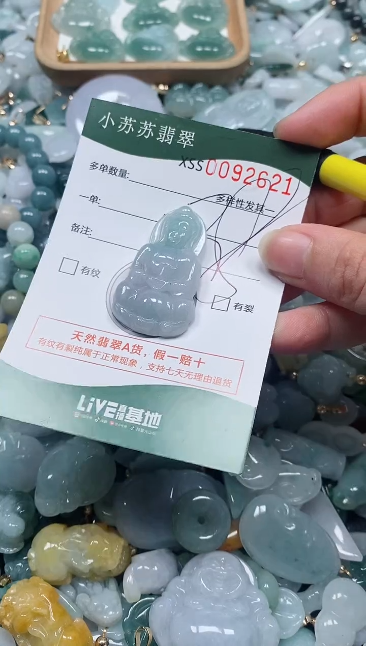 【闪购商品】翡翠颈饰未镶嵌闪购商品0092621